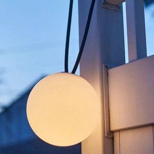 Fatboy Indoor/Outdoor Hanging Lamp with Sage Green Cord